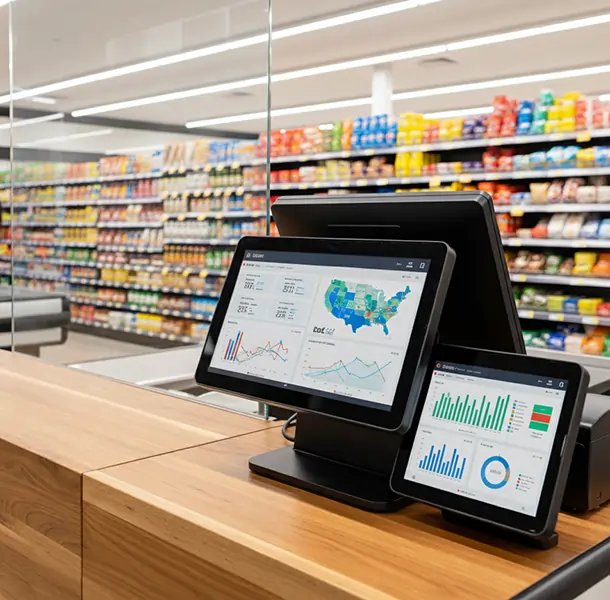 Multi-store POS system