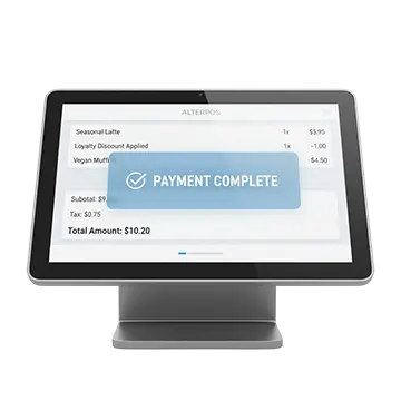 Fast checkout POS screen