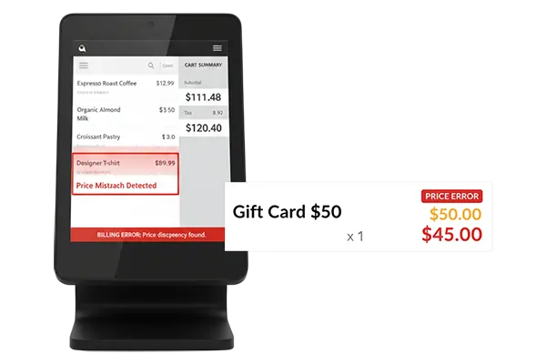 Billing error in POS