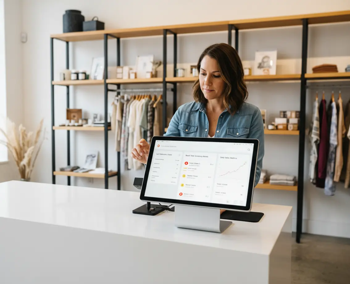 Retail store POS interface