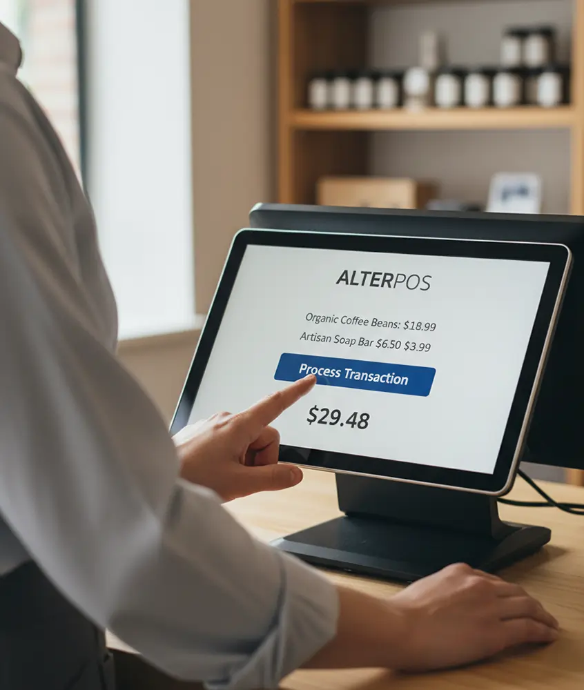 Easy retail POS system