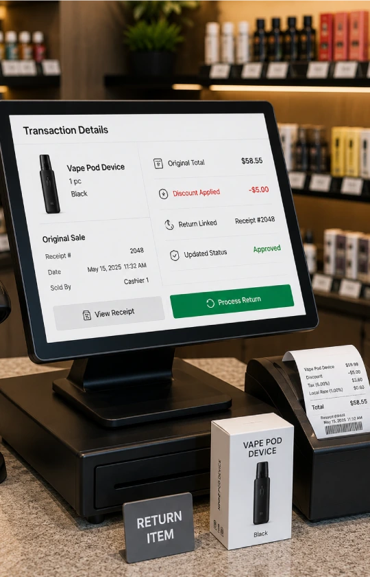 POS billing setup 