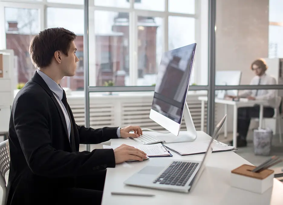 Leaders Checking Productivity Reports of Employees