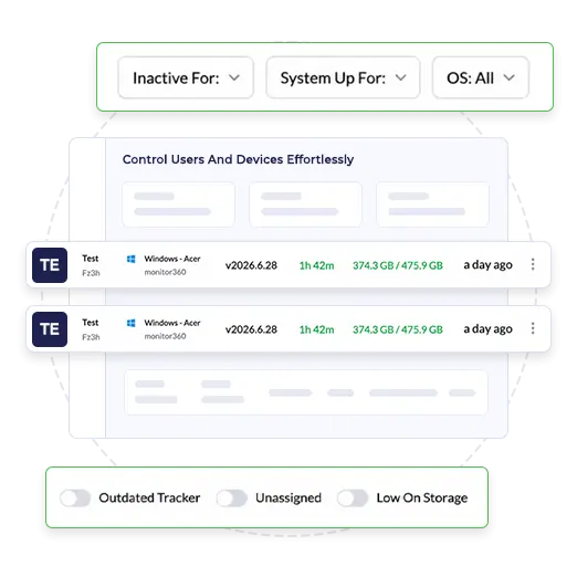 manage employee device and productivity 