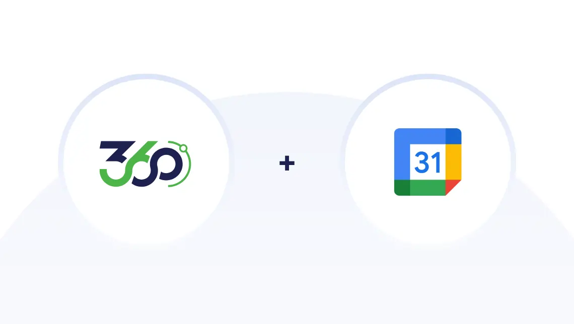 monitor360 google calendar integration