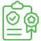 Recognized security standards.