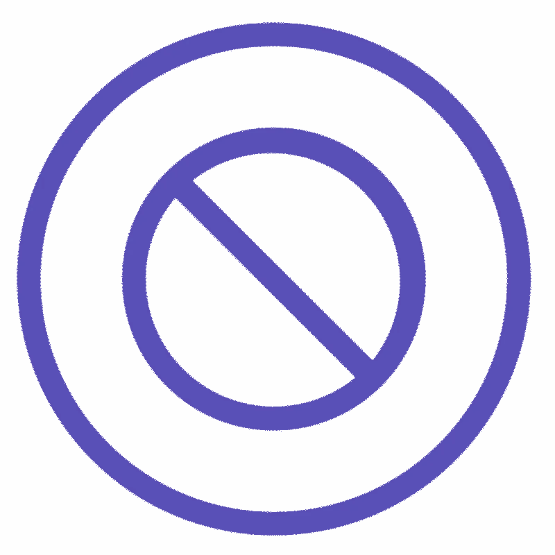 Button-level restrictions